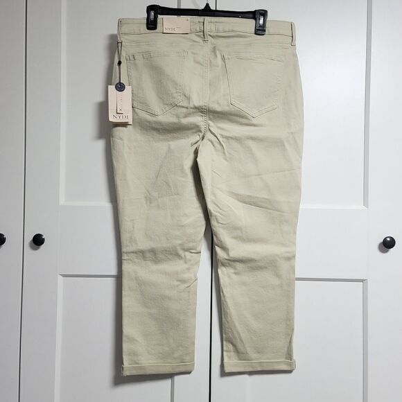 NYDJ chloe skinny Capri jeans with roll cuffs - Picture 8 of 12